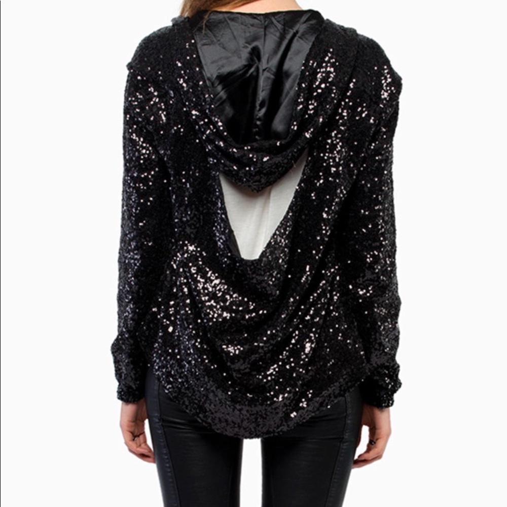 SEQUIN AND SATIN LINED - Picture 7 of 8